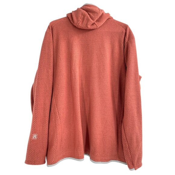 NWT Patagonia RI AIr Full-Zip Hoody Burl Red Technical Fleece Mens 2XL Outdoor - Picture 4 of 9